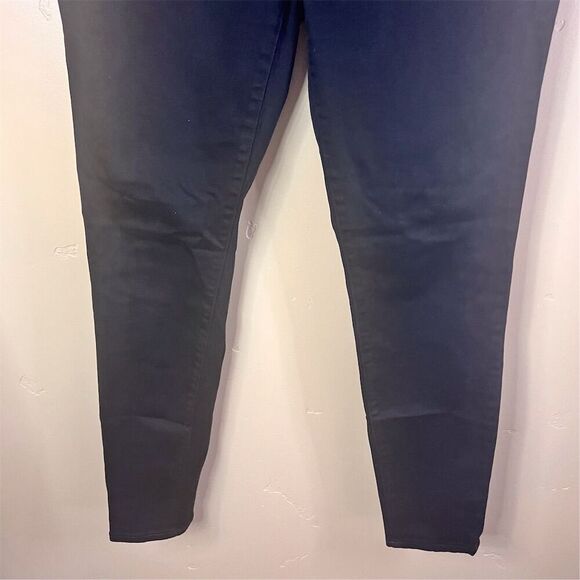 Madewell Women's 8" Skinny‎ Jeans Size 30 Dark Black Denim Streetwear Dark Wash - Picture 3 of 8